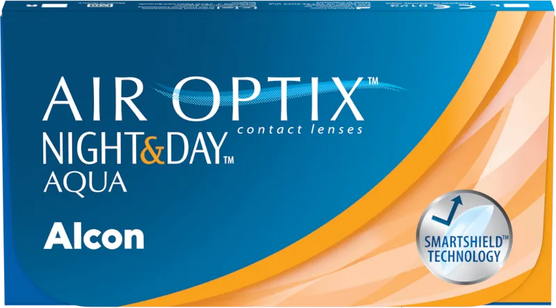 Air Optix Night and Day Aqua (6) do fabricante Alcon na categoria Monofocais