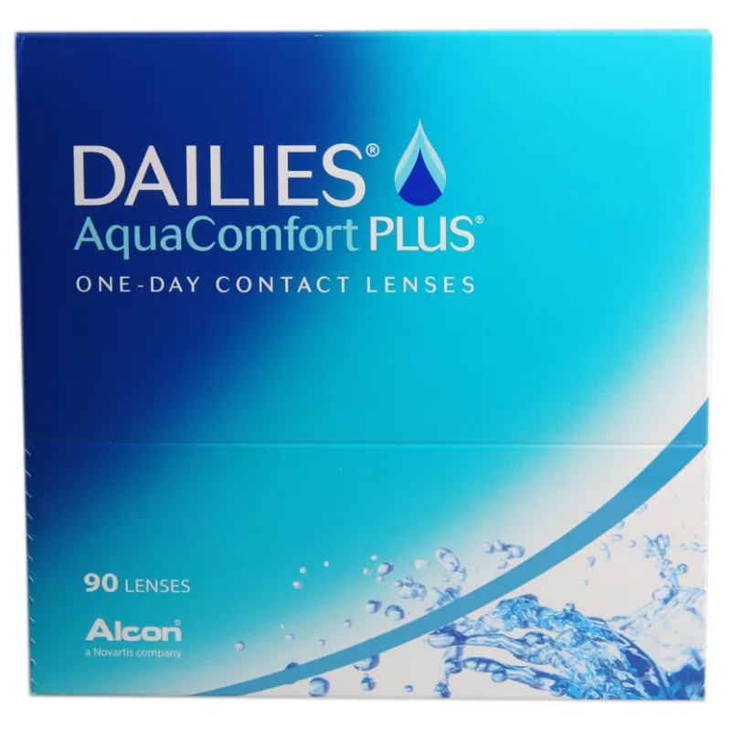 Dailies AquaComfort Plus (90) do fabricante Alcon na categoria Monofocais