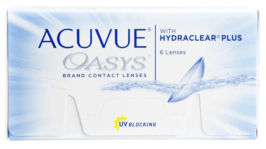 Acuvue Oasys (6) do fabricante Johnson & Johnson na categoria Monofocais