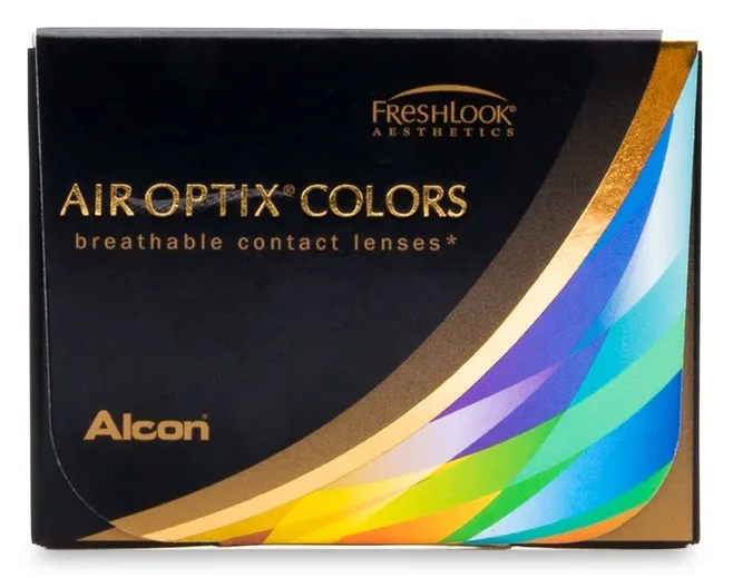 Air Optix Colors (2) do fabricante Alcon na categoria Monofocais